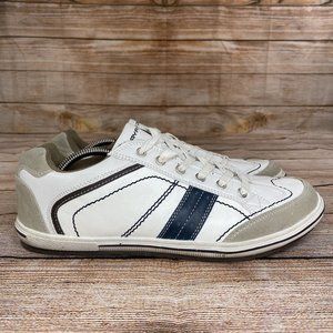 Day Five Renegade Sporty Sneakers Men Size 11 White / Tan Casual Low Top Shoes